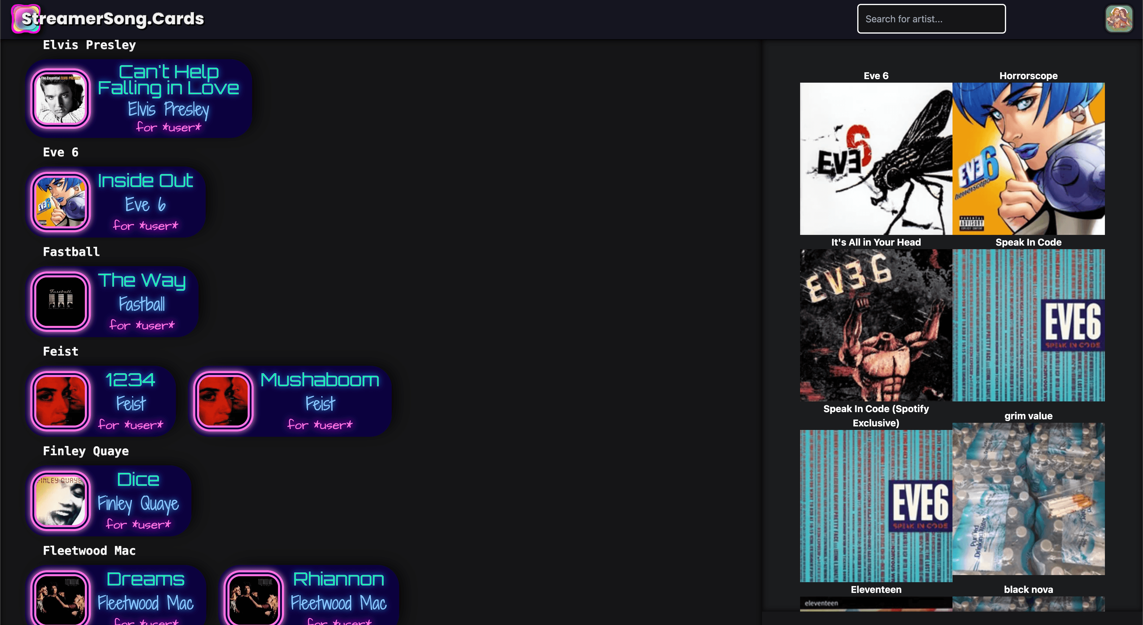 App screenshot